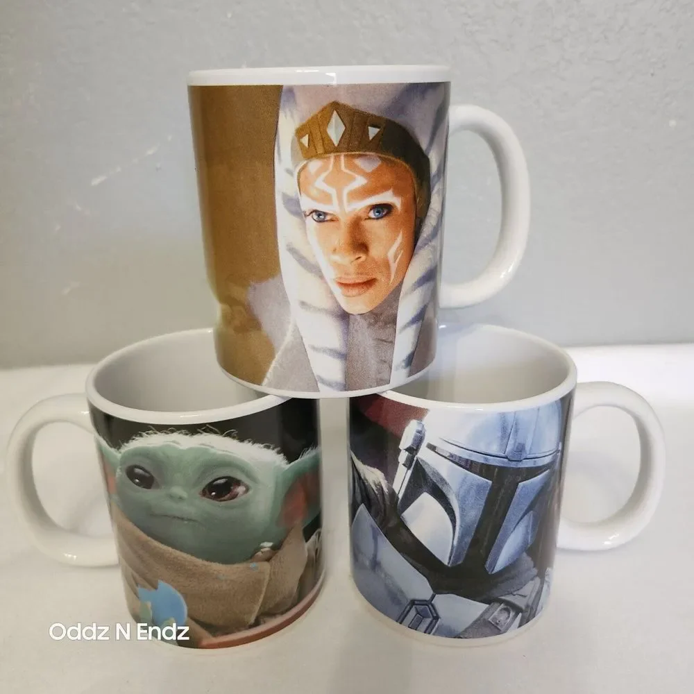 Star Wars The Mandalorian Baby Yoda Ceramic Coffee Mug 12oz Dishwasher & Microwa
